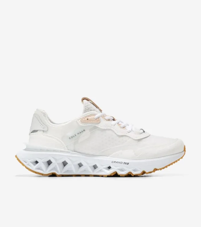 5ZERGRAND Running Shoe Optic Whitebleached Tan Men Cole Haan Sneakers
