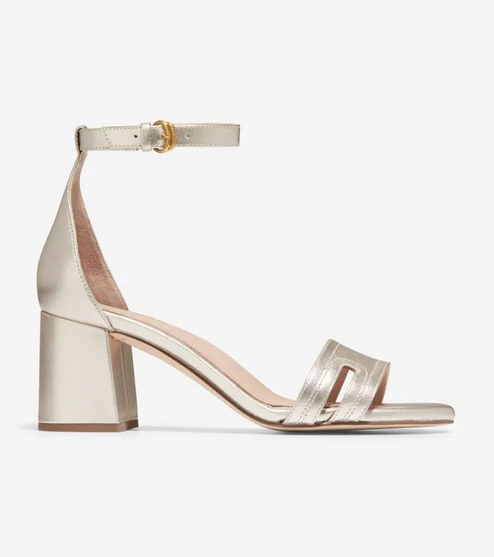 Adelaine Sandals Soft Gold Women Cole Haan Heels and Pumps