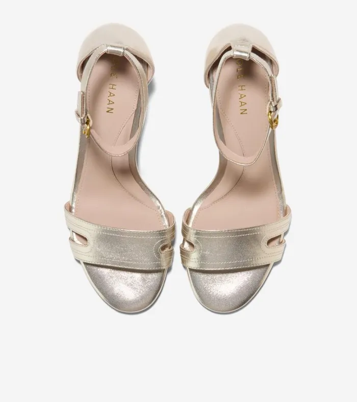 Adelaine Sandals Soft Gold Women Cole Haan Heels and Pumps