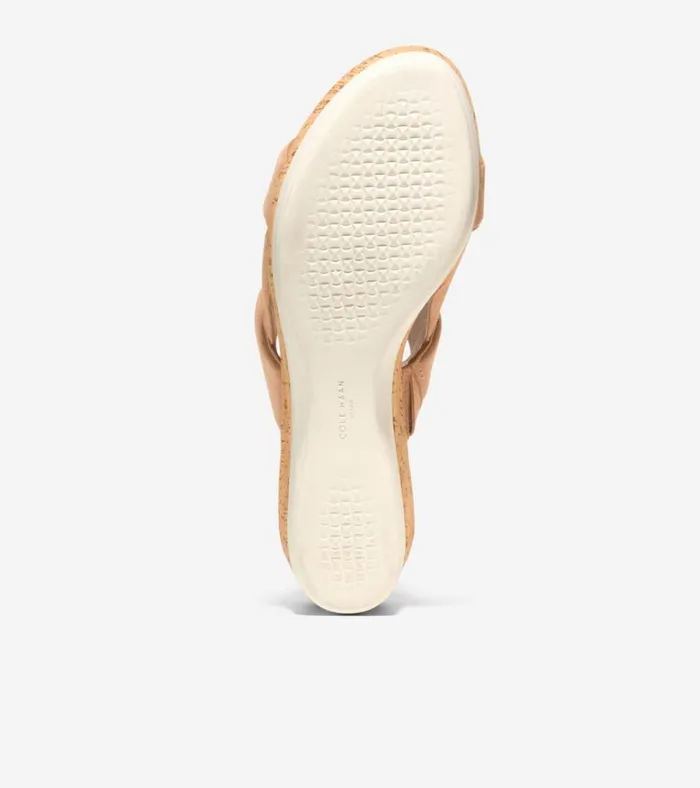 Aislin Wedge Sandals Caramelnatural Women Cole Haan Heels and Pumps