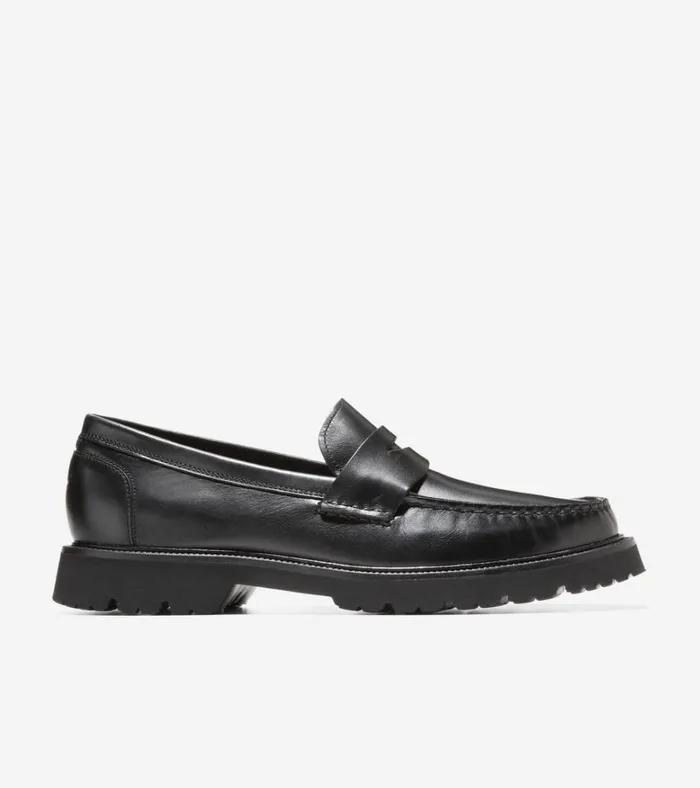 American Classics Penny Loafer Black Men Cole Haan Loafers and Drivers