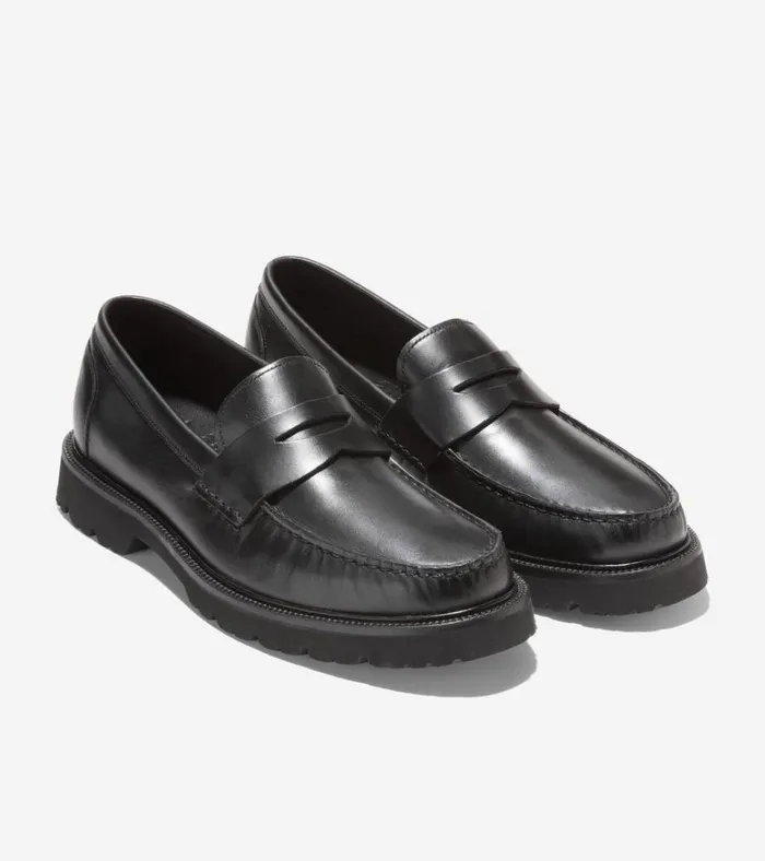 American Classics Penny Loafer Black Men Cole Haan Loafers and Drivers