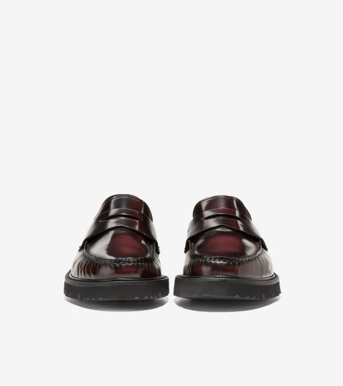 American Classics Penny Loafer Deep Burgundyblack Men Cole Haan Loafers and Drivers