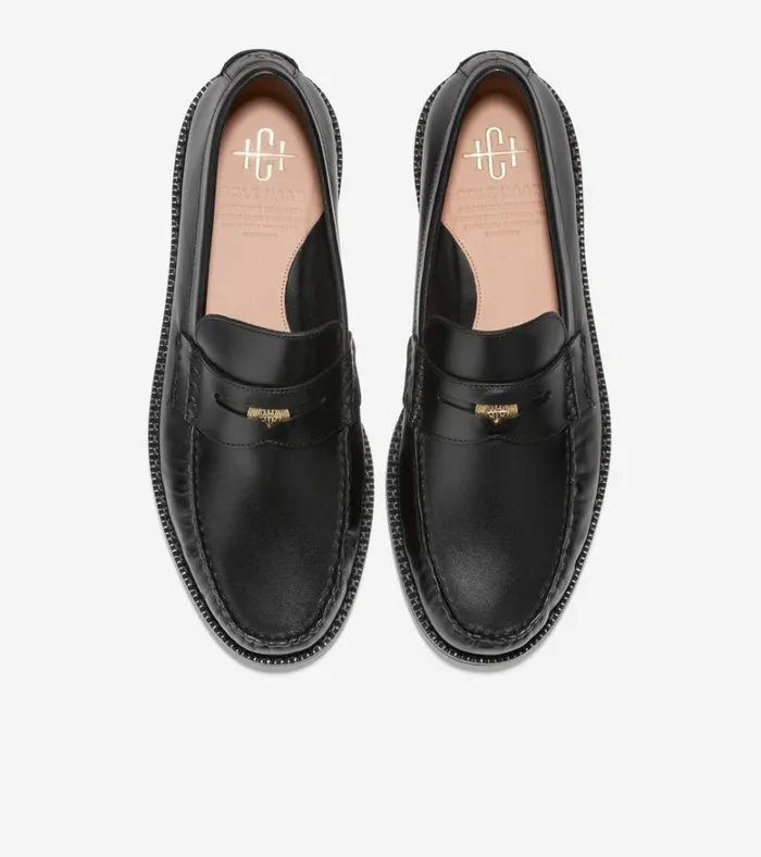 American Classics Pinch Penny Loafer Black Men Cole Haan Loafers and Drivers