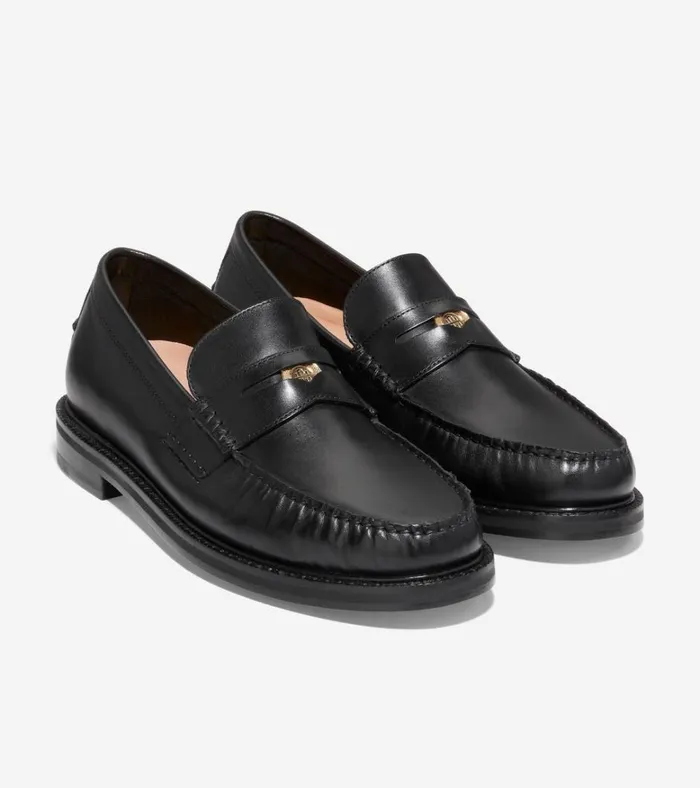 American Classics Pinch Penny Loafer Black Men Cole Haan Loafers and Drivers