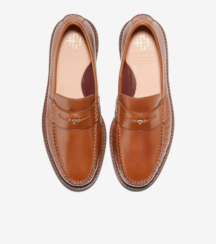American Classics Pinch Penny Loafer British Tanscotch Men Cole Haan Loafers and Drivers
