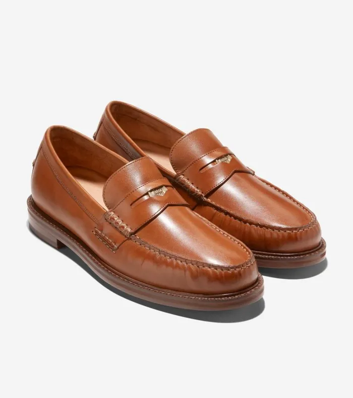 American Classics Pinch Penny Loafer British Tanscotch Men Cole Haan Loafers and Drivers