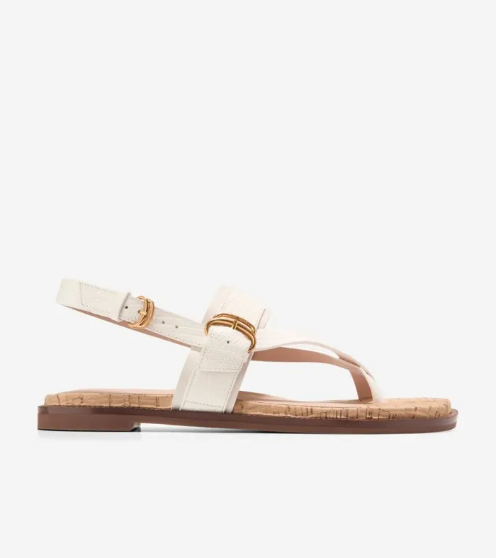 Anica Lux Buckle Sandals Ivorynatural Women Cole Haan Sandals