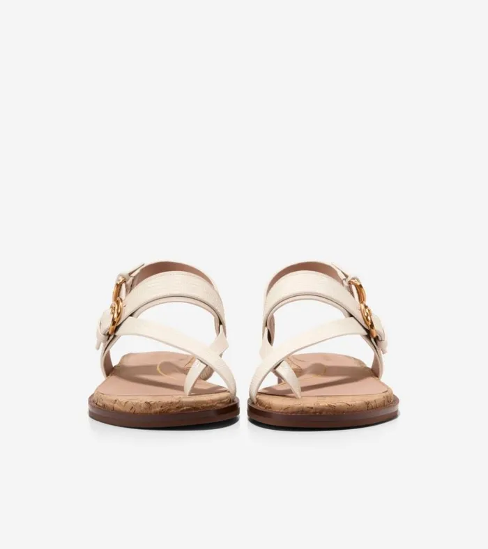 Anica Lux Buckle Sandals Ivorynatural Women Cole Haan Sandals