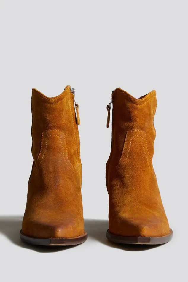 ANKLE COWBOY BOOT 8211 LIGHT BROWN Women R13 Shoes
