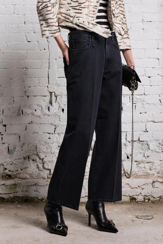ANKLED D039ARCY JEAN 8211 ONYX BLACK Women R13 Denim