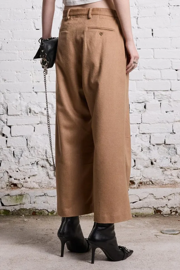 ARTICULATED KNEE TROUSER 8211 CAMEL Women R13 Pants and Shorts