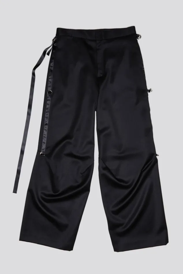 ARTICULATED TUXEDO TROUSER 8211 BLACK Women R13 Pants and Shorts