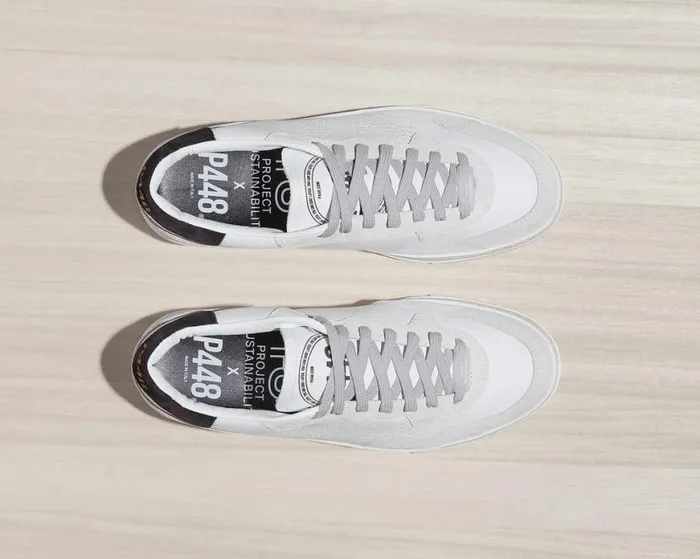 Bali Recycled WhiteBlack WomenMen P448 Low Tops