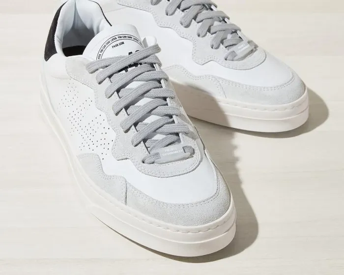 Bali Recycled WhiteBlack WomenMen P448 Low Tops