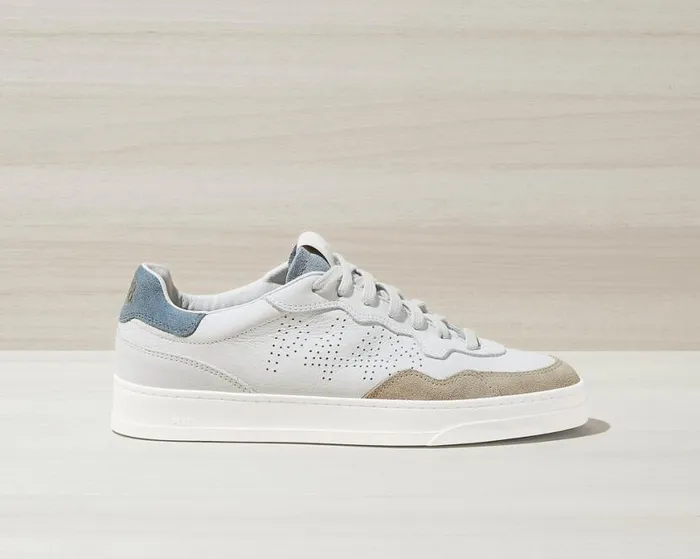 Bali Retro Blue WomenMen P448 Low Tops