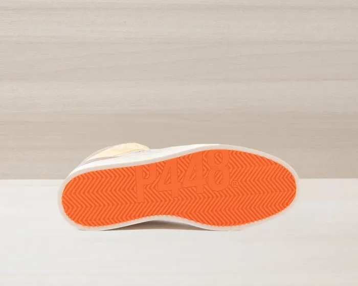 BaliHi Orange Men P448 High Tops BaliHi Orange Men P448 High Tops