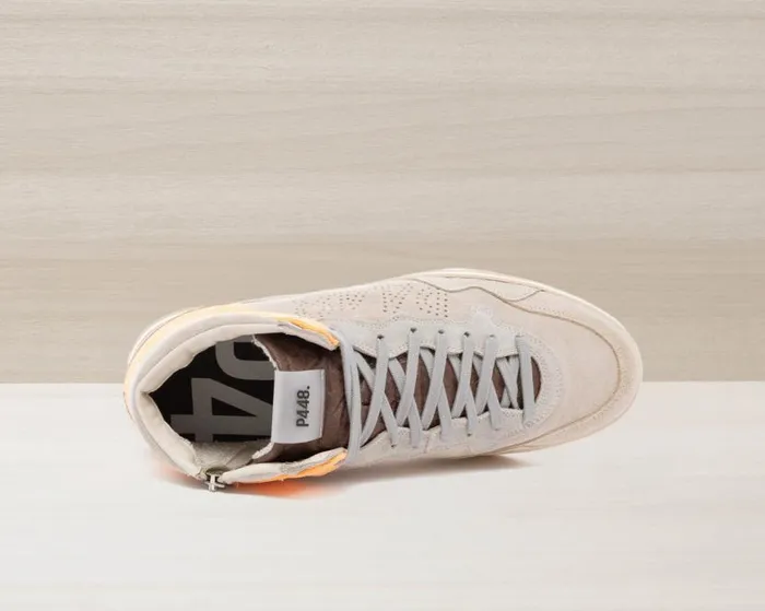 BaliHi Orange Men P448 High Tops BaliHi Orange Men P448 High Tops