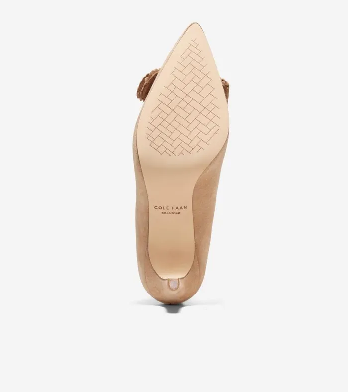 Bellport Bow Pumps Blush Tan Women Cole Haan Heels and Pumps