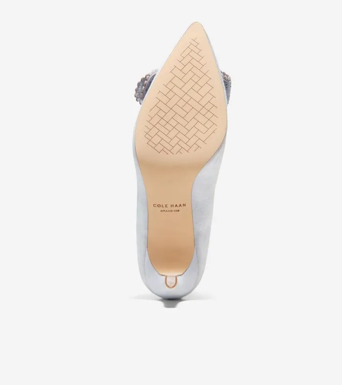 Bellport Bow Pumps Heather Blue Women Cole Haan Heels and Pumps