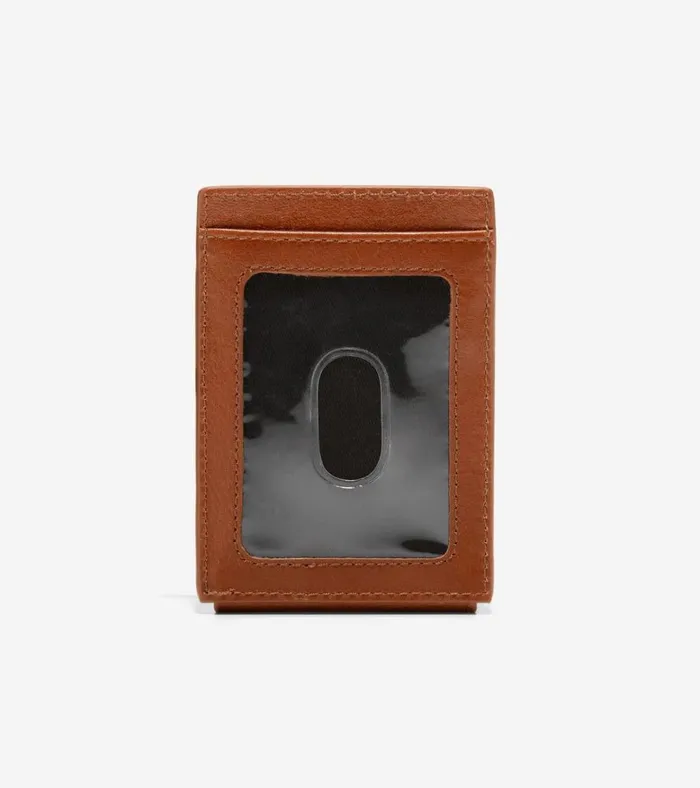 Boxshine Magnetic Wallet Cognac Men Cole Haan Wallets