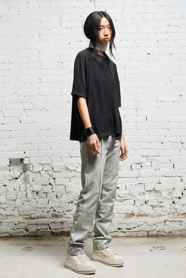 BOXY T 8211 ACID BLACK Women R13 Tops