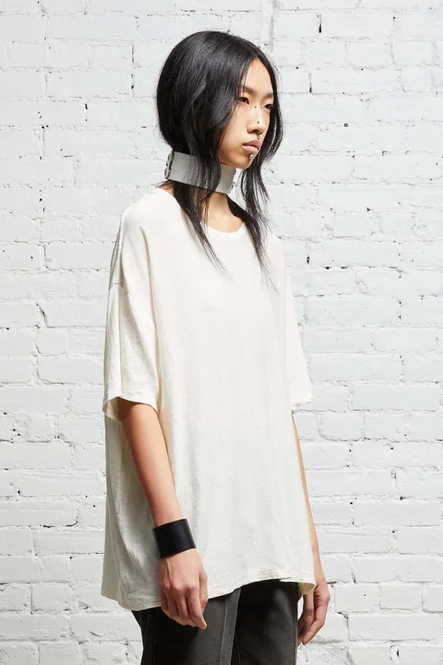 BOXY T 8211 ECRU Women R13 Tops