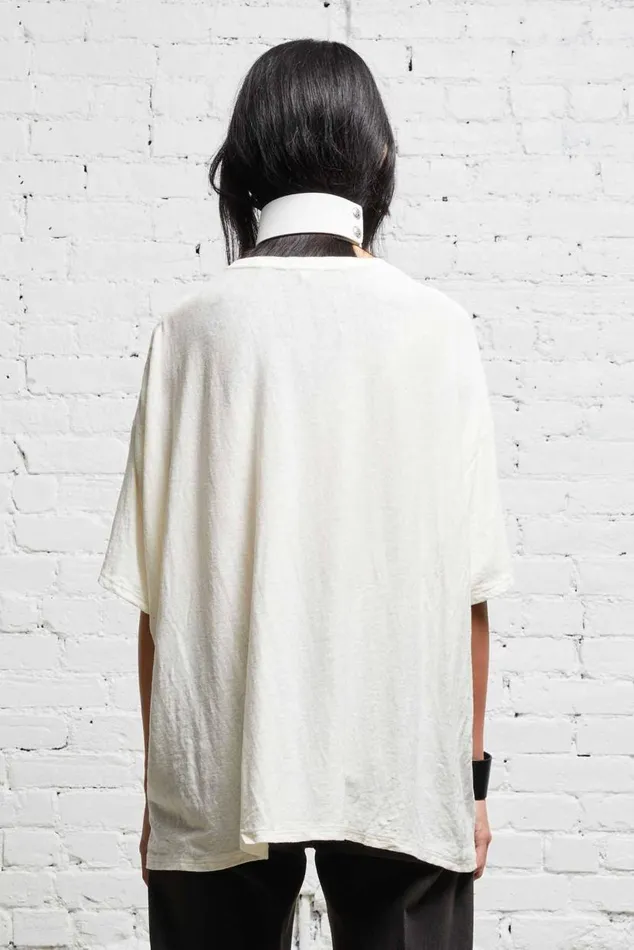 BOXY T 8211 ECRU Women R13 Tops