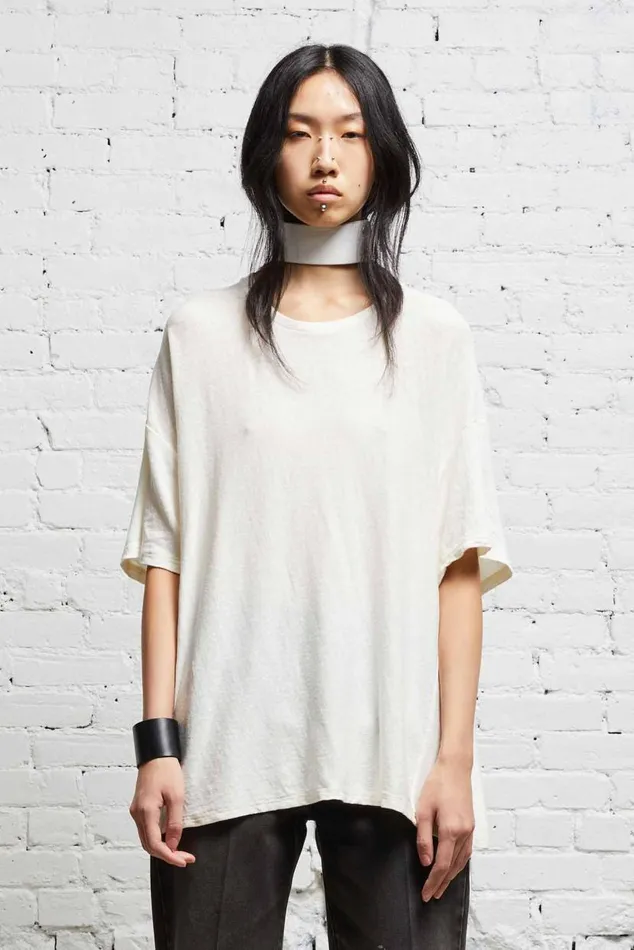 BOXY T 8211 ECRU Women R13 Tops