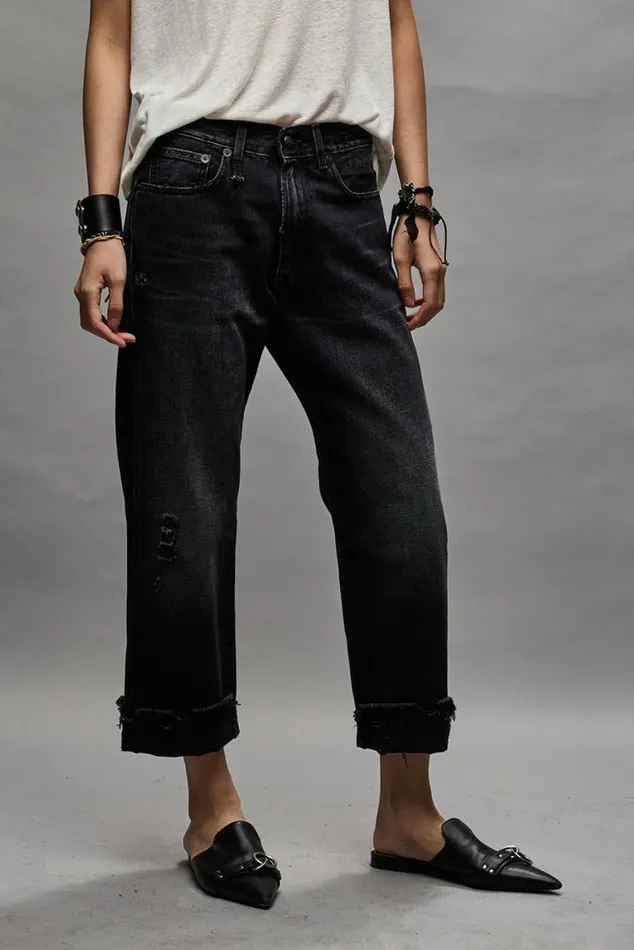 Boyfriend Jean 8211 Jake Black Women R13 Denim
