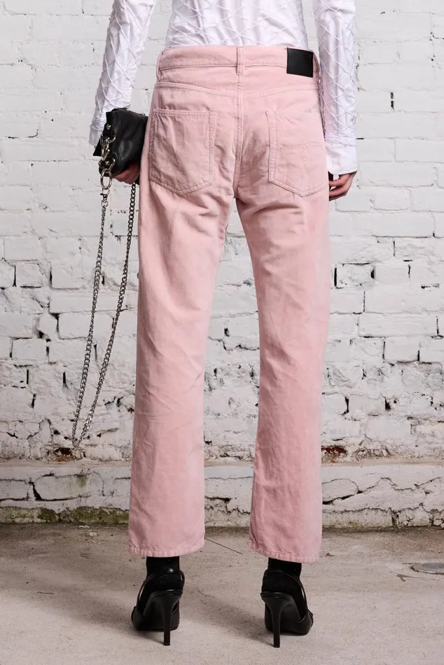 BOYFRIEND JEAN 8211 PINK VELVET Women R13 Denim