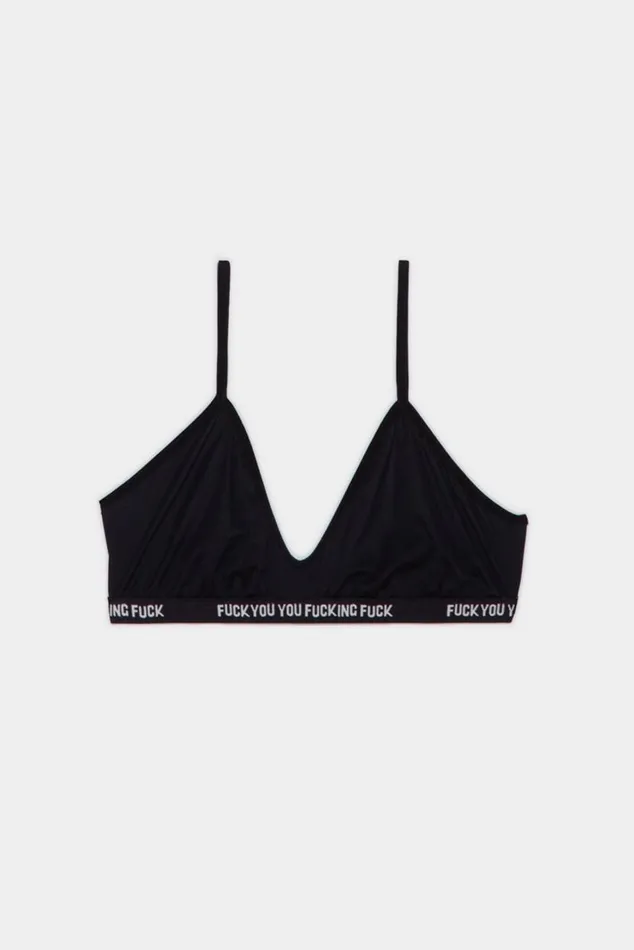 BRALETTE 8211 BLACK UNDERWEAR Women R13 Accessories