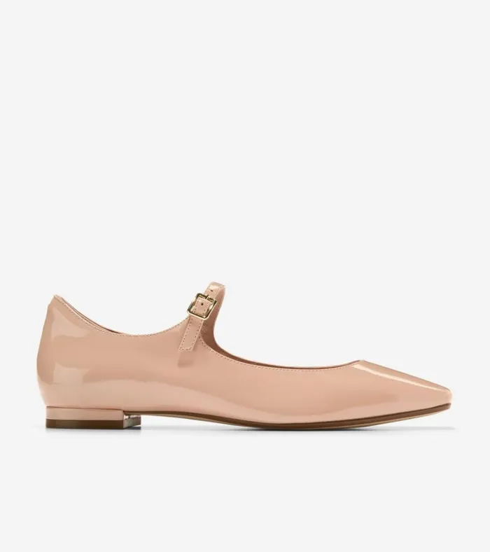 Bridge Mary Jane Ballet Flats Brushgold Women Cole Haan Flats and SlipOns