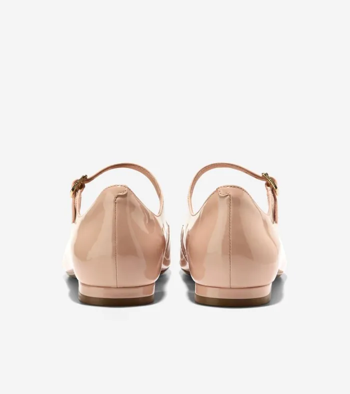Bridge Mary Jane Ballet Flats Brushgold Women Cole Haan Flats and SlipOns