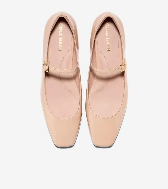 Bridge Mary Jane Ballet Flats Brushgold Women Cole Haan Flats and SlipOns