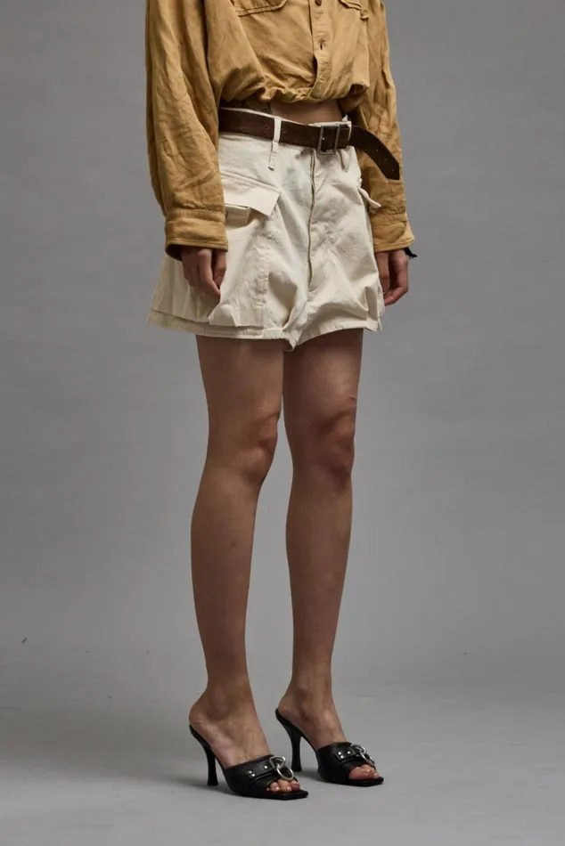 BUBBLE SKORT 8211 NATURAL Women R13 Pants and Shorts