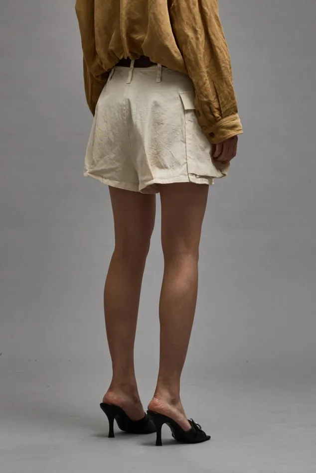 BUBBLE SKORT 8211 NATURAL Women R13 Pants and Shorts