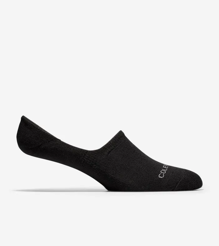Casual Cushion Sock Liner 2 Pack Black Men Cole Haan Socks