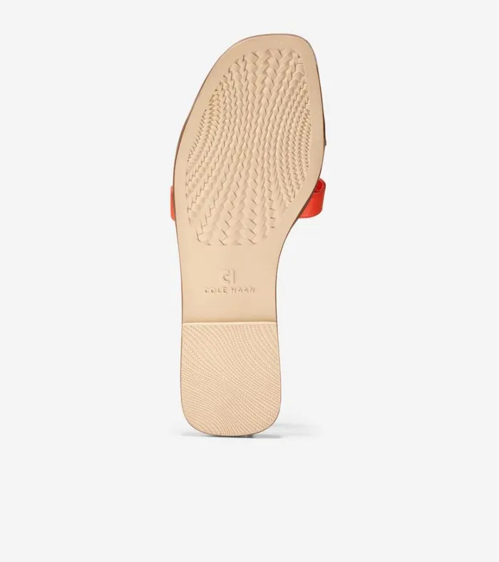 Chrisee Slide Sandals Nasturtium Orange Women Cole Haan Sandals