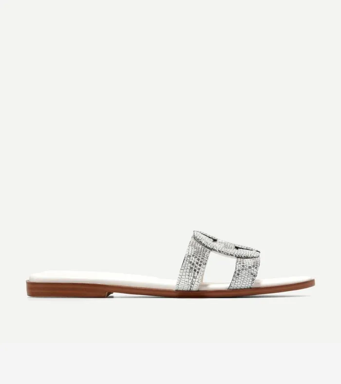 Chrisee Slide Sandals Snake Printivory Women Cole Haan Sandals