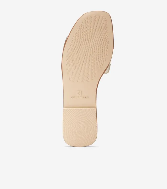 Chrisee Slide Sandals Soft Gold Women Cole Haan Sandals
