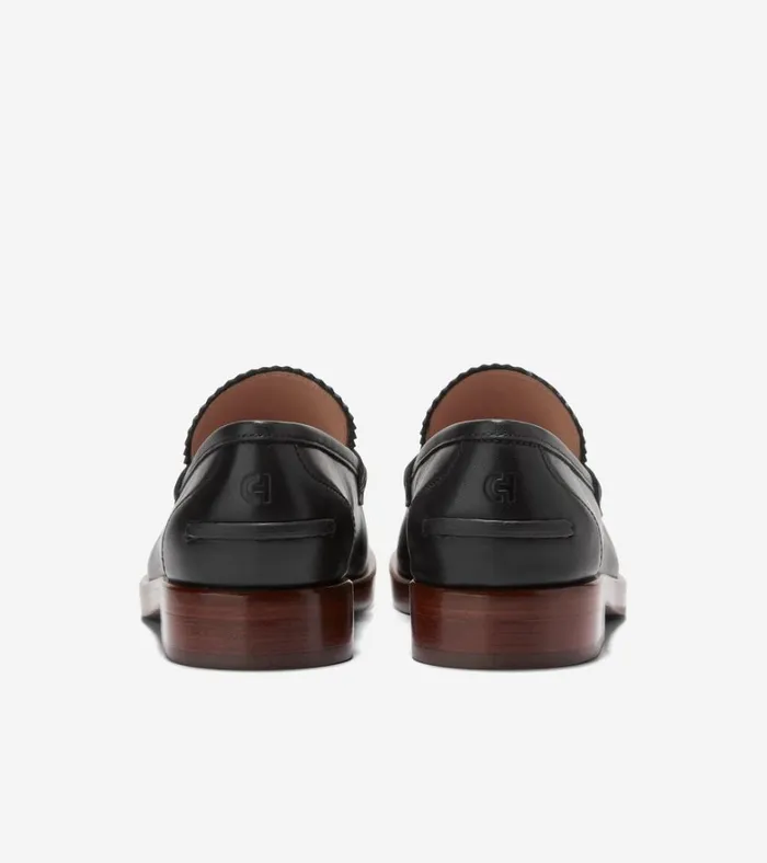 Christyn Penny Loafers Blackgold Women Cole Haan Loafers and Drivers
