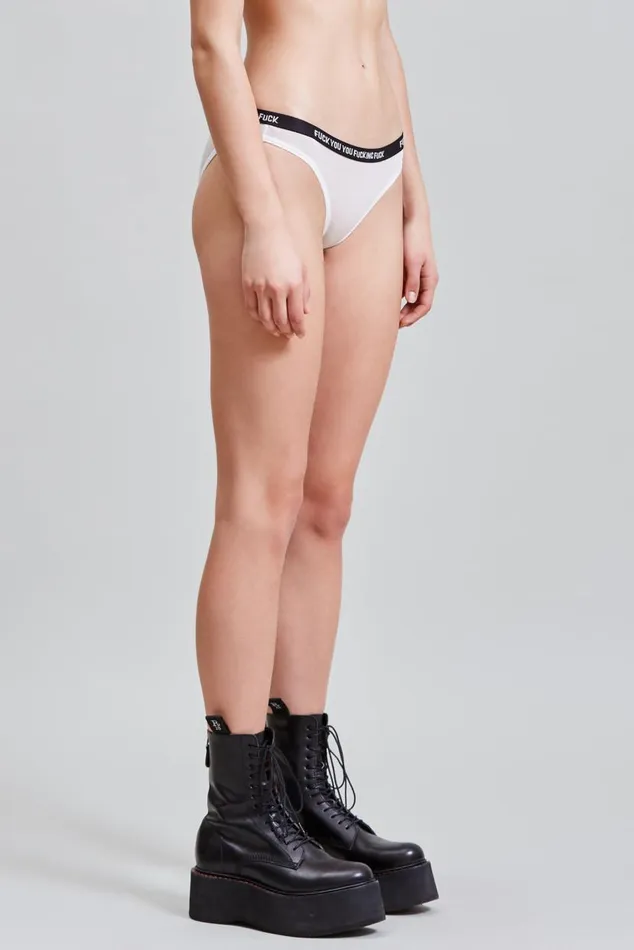 CLASSIC PANTY 8211 WHITE Women R13 Accessories