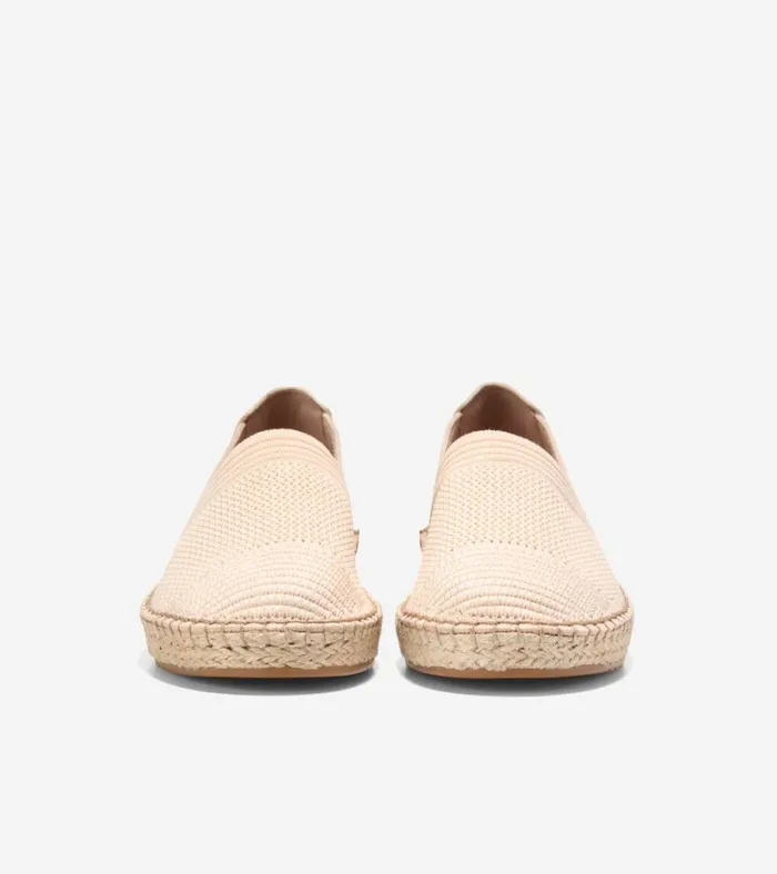 Cloudfeel Espadrille II SlipOn Loafers Sandollar Stitchlitetrade Women Cole Haan Flats and SlipOns