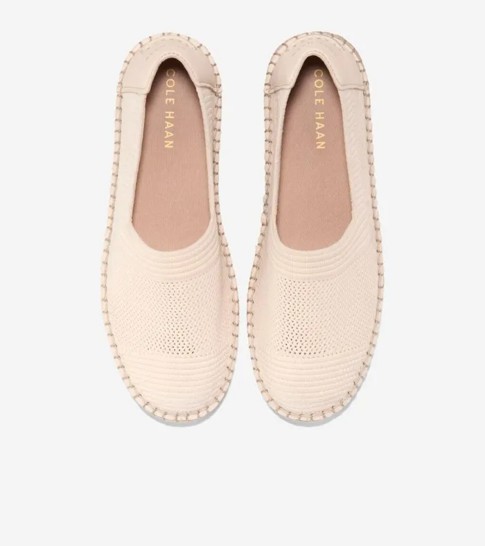 Cloudfeel Espadrille II SlipOn Loafers Sandollar Stitchlitetrade Women Cole Haan Flats and SlipOns