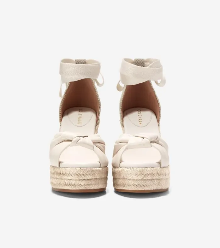 Cloudfeel Hampton Wedge Sandals Ivorynatural Canvas Women Cole Haan Espadrilles