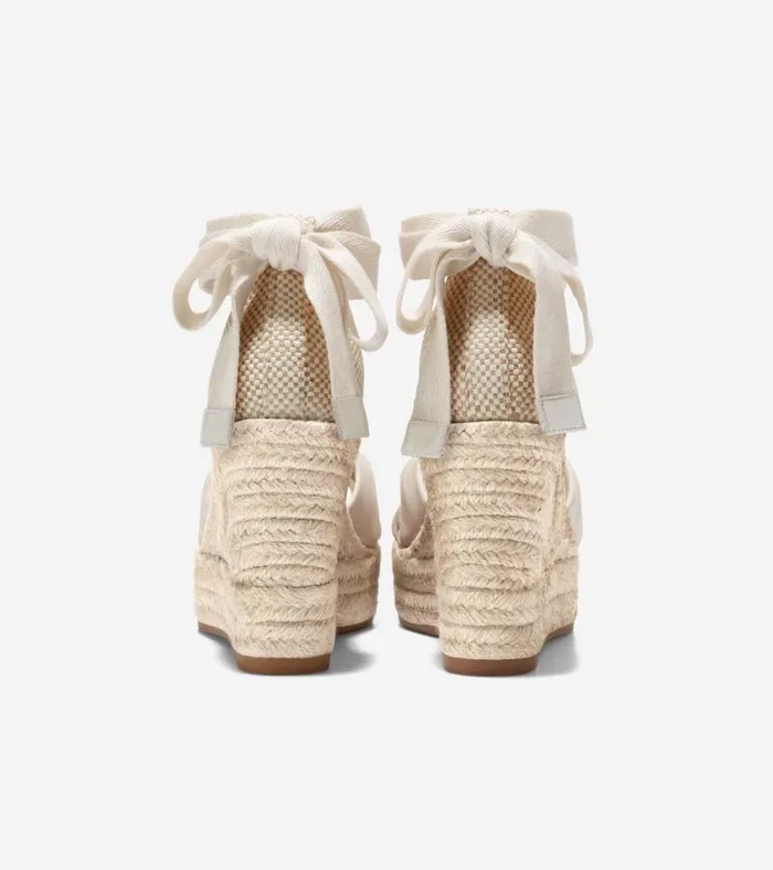 Cloudfeel Hampton Wedge Sandals Ivorynatural Canvas Women Cole Haan Espadrilles