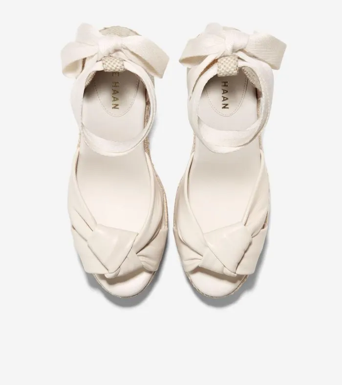 Cloudfeel Hampton Wedge Sandals Ivorynatural Canvas Women Cole Haan Espadrilles