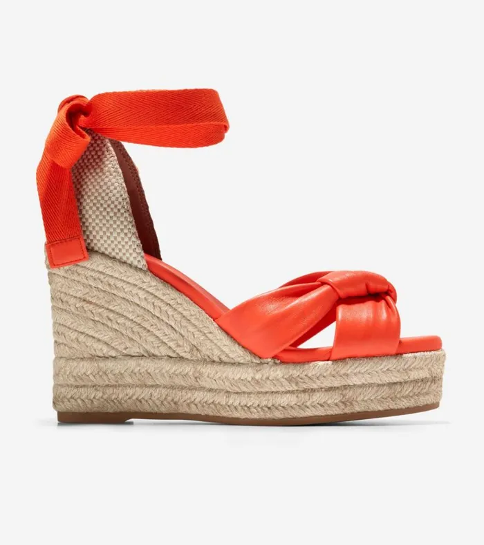 Cloudfeel Hampton Wedge Sandals Nasturtium Orangenatural Canvas Women Cole Haan Espadrilles Cloudfeel Hampton Wedge Sandals Nasturtium Orangenatural Canvas Women Cole Haan Espadrilles