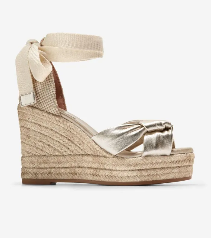 Cloudfeel Hampton Wedge Sandals Soft Goldnatural Canvas Women Cole Haan Espadrilles Cloudfeel Hampton Wedge Sandals Soft Goldnatural Canvas Women Cole Haan Espadrilles